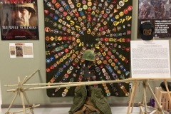 Vietnam War Patch Blanket created by Mark Mathiessen of West Haven VA Medical Center