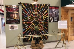 Vietnam War Patch Blanket created by Mark Matthiessen of the West Haven VA Medical Center